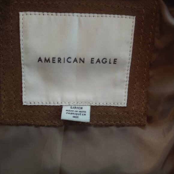 American Eagle Genuine Suede Fringe Jacket - Picture 8 of 8